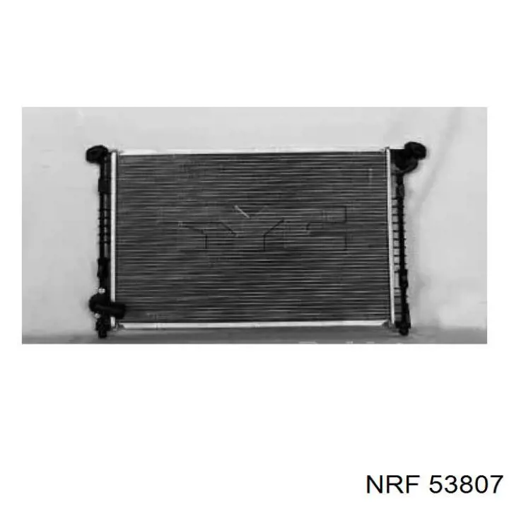Купити 53807 NRF Радіатор двигуна