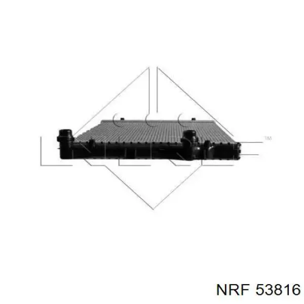 Купити 53816 NRF Радіатор двигуна