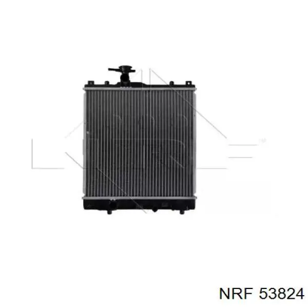 53824 NRF радіатор охолодження двигуна