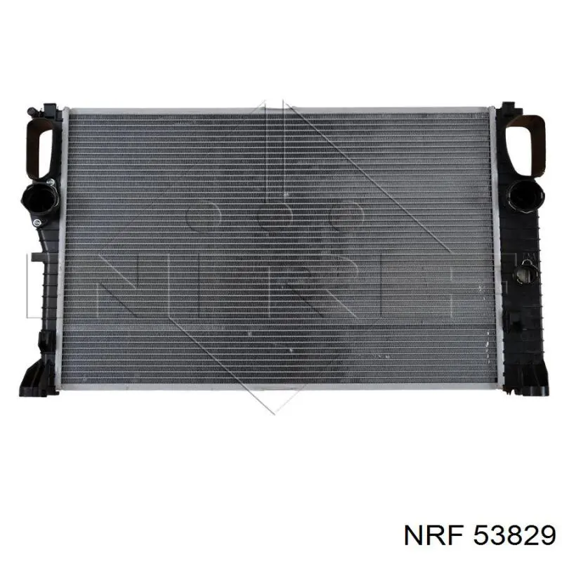 53829 NRF радіатор охолодження двигуна