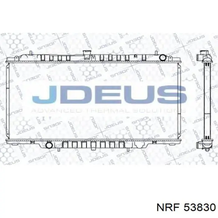 Радіатор 53830 NRF