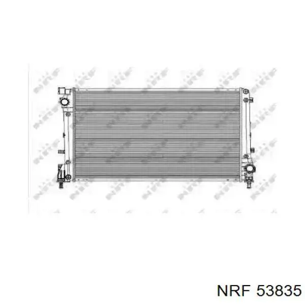53835 NRF радіатор охолодження двигуна