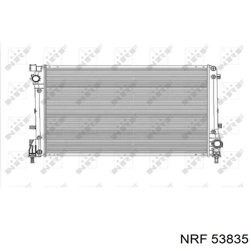 Купити 53835 NRF Радіатор двигуна