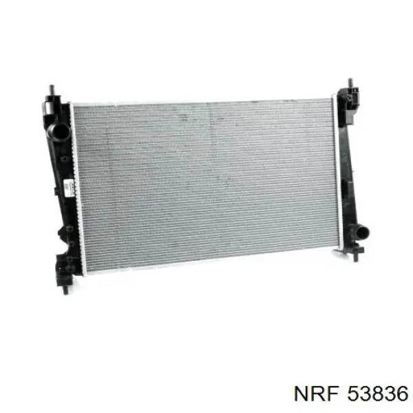 53836 NRF радіатор охолодження двигуна