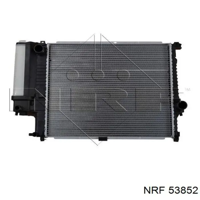 53852 NRF радіатор охолодження двигуна