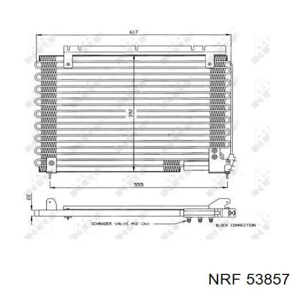 Радіатор охолодження двигуна CR1124000P Knecht-Mahle