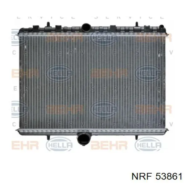 Радіатор охолодження NRF 53861