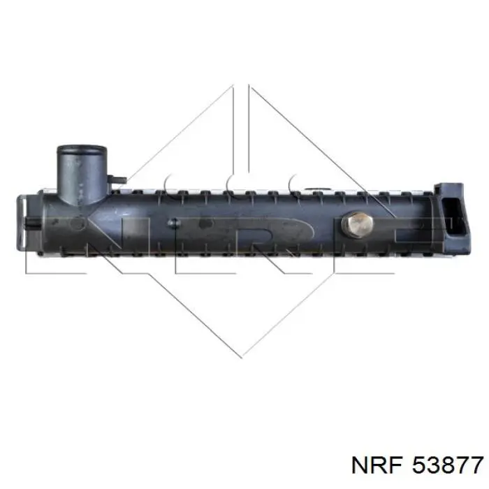 Купити 53877 NRF Радіатор двигуна
