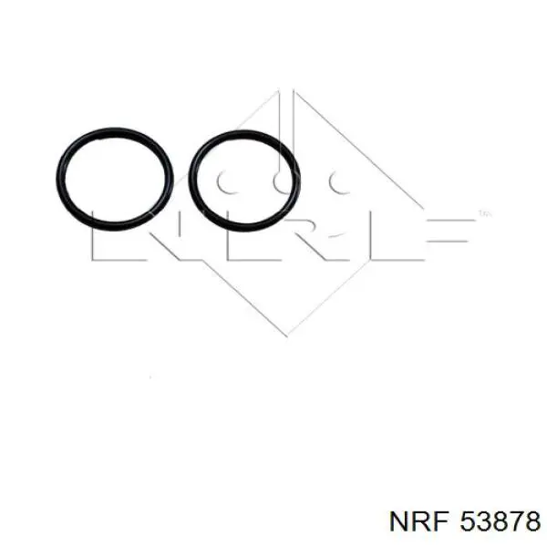 Купити 53878 NRF Радіатор двигуна