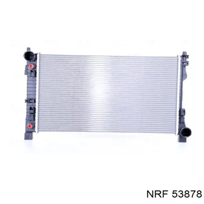 53878 NRF Радіатор охолодження двигуна