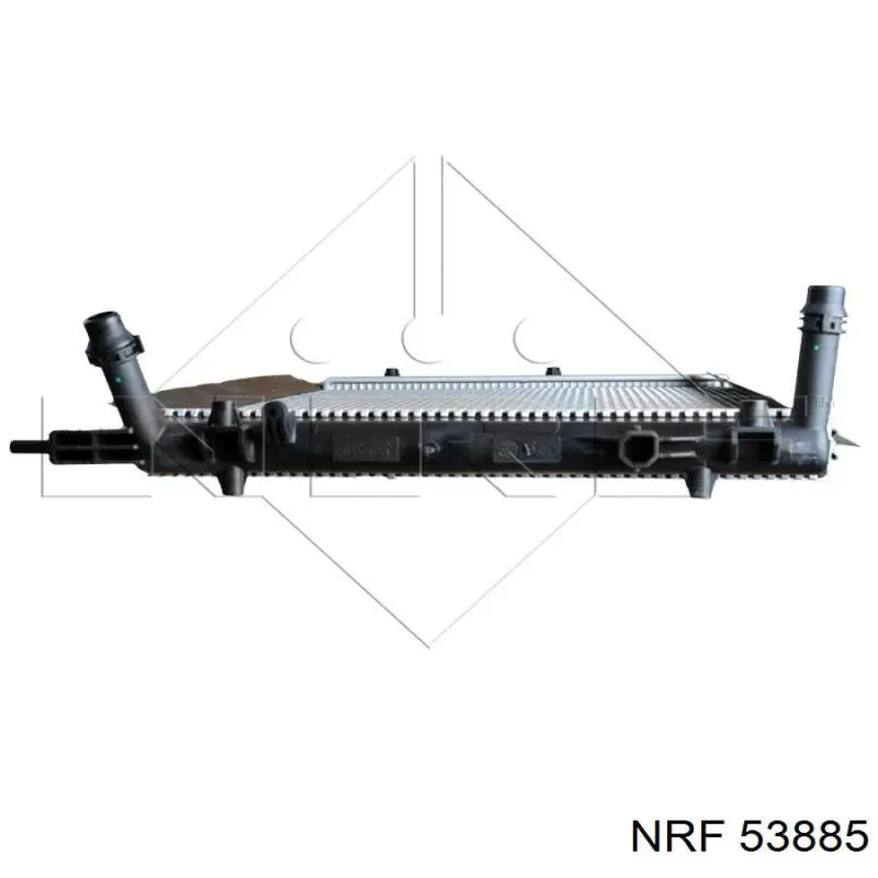 53885 NRF радіатор охолодження двигуна