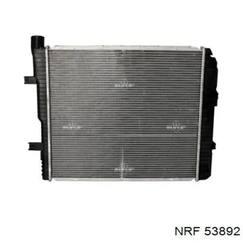 53892 NRF радіатор охолодження двигуна