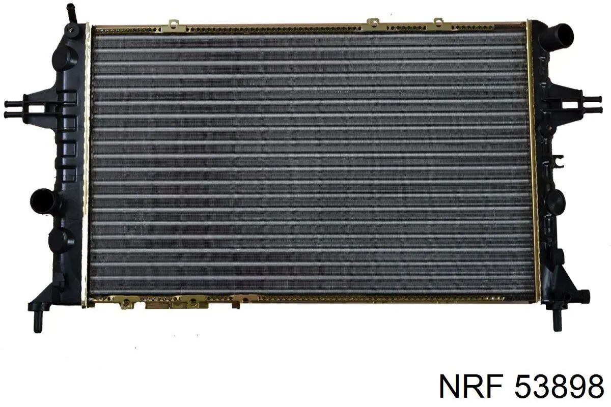53898 NRF радіатор охолодження двигуна