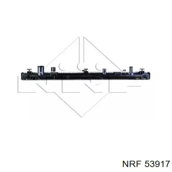 53917 NRF Радіатор охолодження двигуна