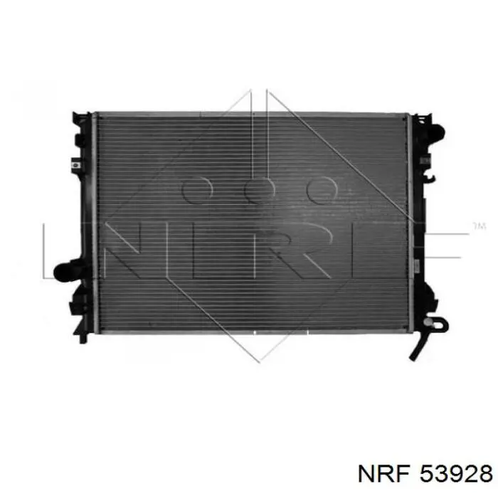 Купити 53928 NRF Радіатор двигуна