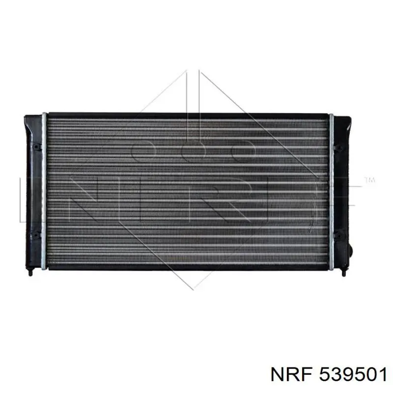 539501 NRF радіатор охолодження двигуна