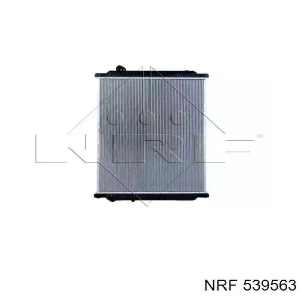 NIS672060 Nissens радіатор охолодження двигуна