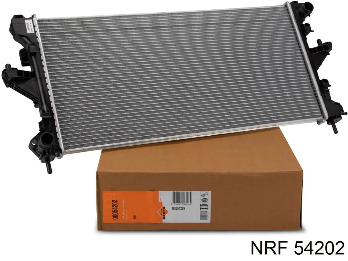 54202 NRF радіатор охолодження двигуна