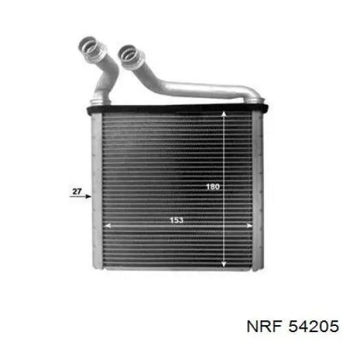 FP64N156 FPS радіатор пічки (обігрівача)