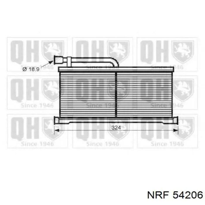 Купити 54206 NRF Теплообмінник