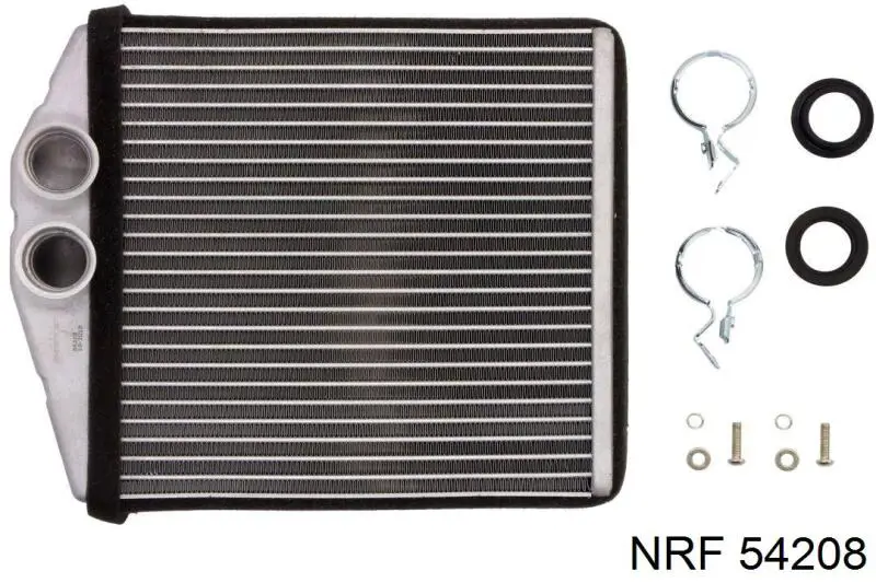 Nrf радіатор пічки opel combo/corsa c 1.0-1.8/1.7cdti 00- на Opel Combo B 