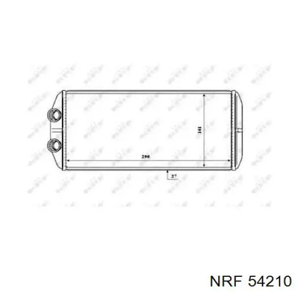 Купити 00006448S6 Peugeot/Citroen Теплообмінник