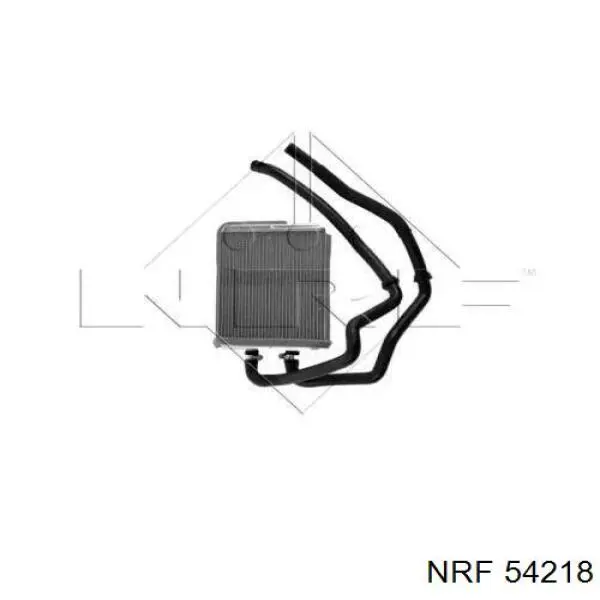 Радіатор пічки 54218 NRF