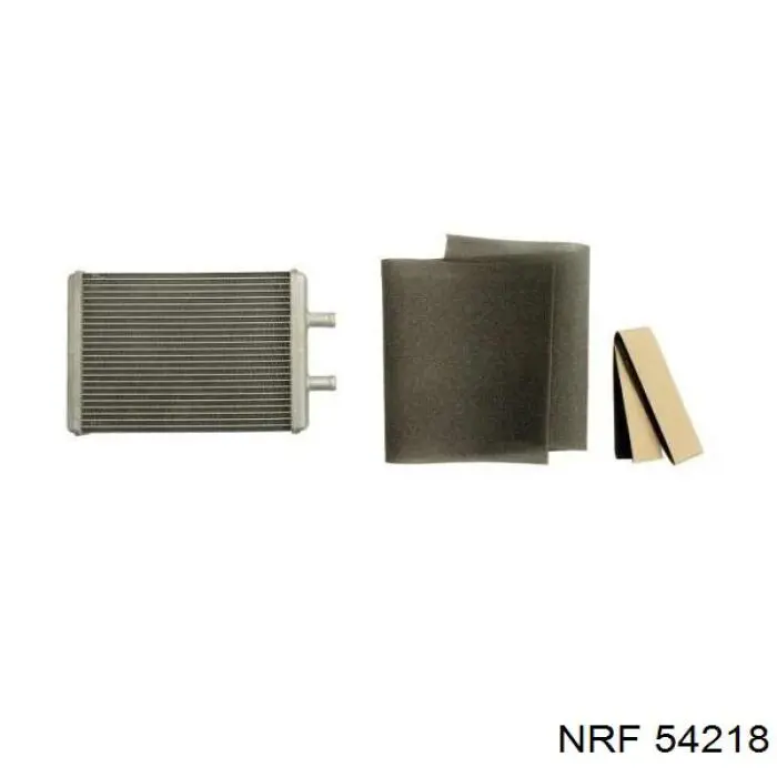 Радіатор пічки (обігрівача) NRF 54218 ціна, від 52.84 USD