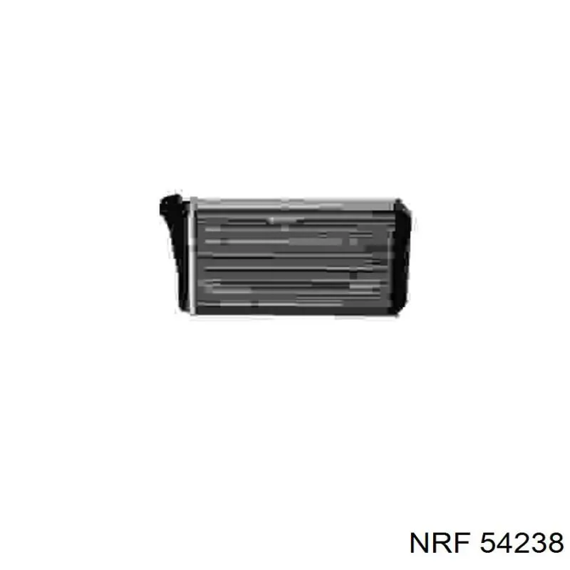 54238 NRF Радіатор опалювача салону