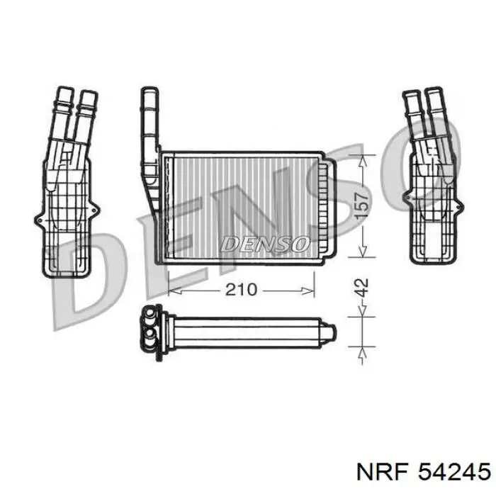 Купити 6025371298 Renault (RVI) Теплообмінник