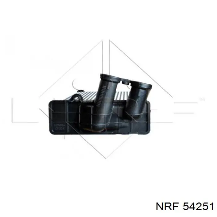 54251 NRF радіатор пічки (обігрівача)