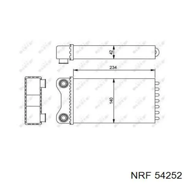 Радіатор пічки 350218424000 Magneti Marelli
