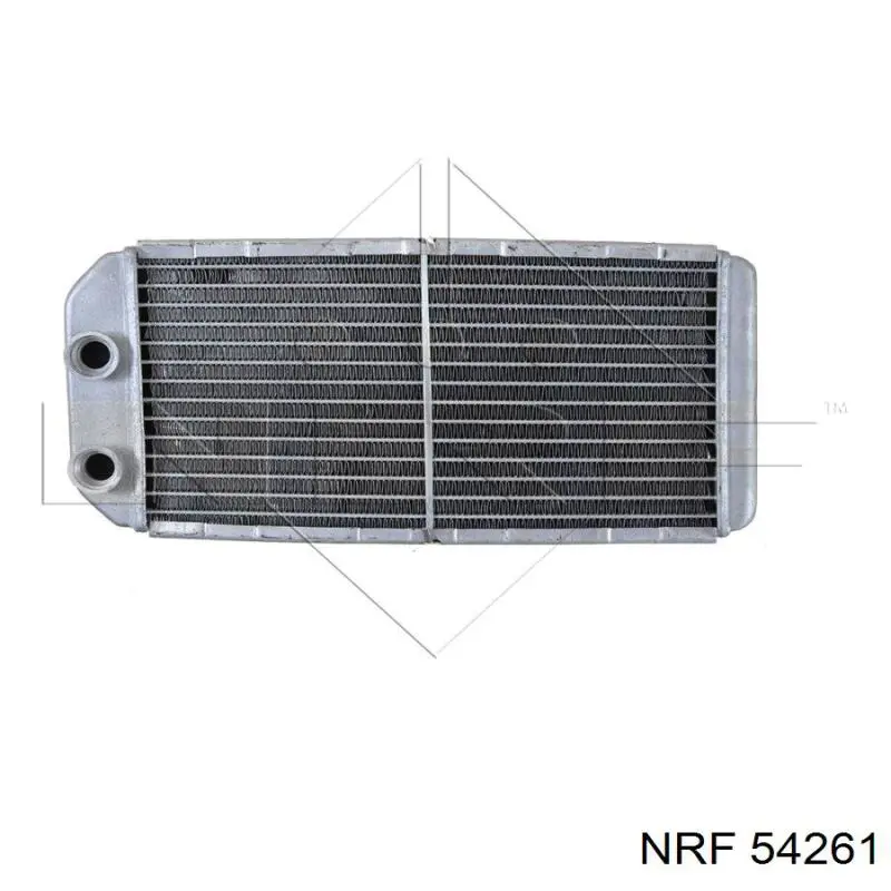 54261 NRF радіатор пічки (обігрівача)