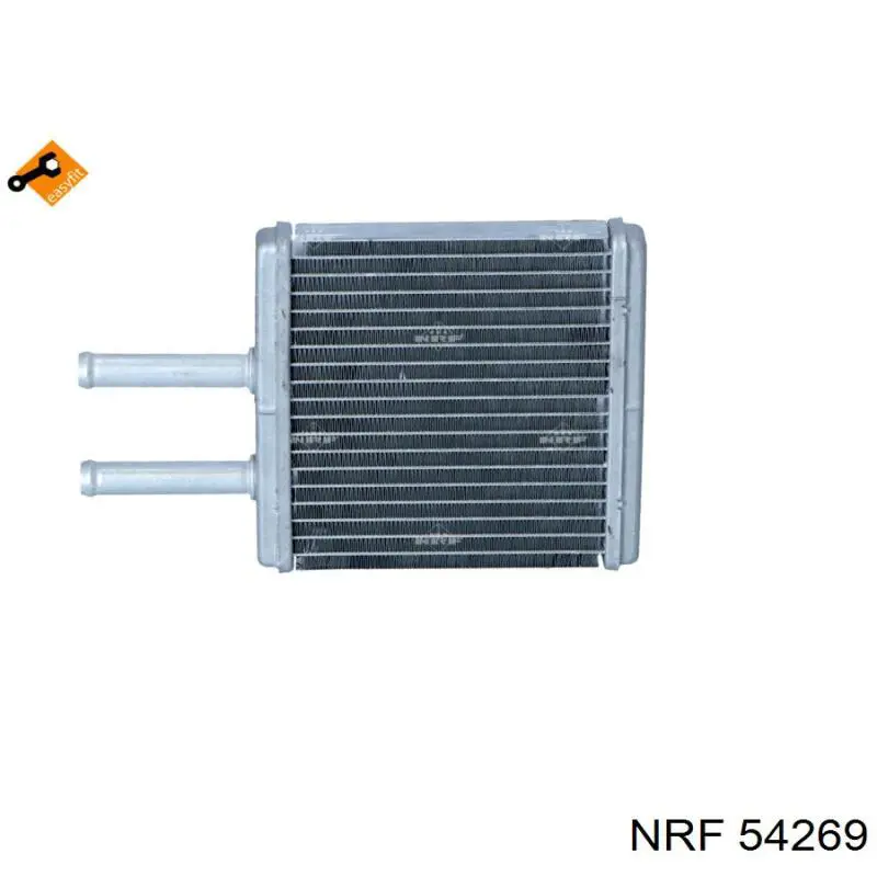 54269 NRF радіатор пічки (обігрівача)