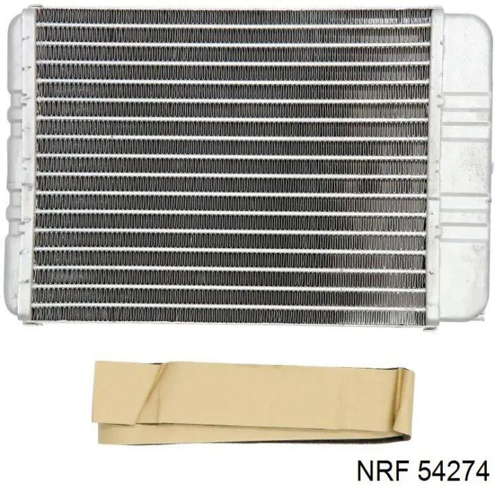Радіатор пічки (обігрівача) NRF 54274 ціна, від 48.03 USD