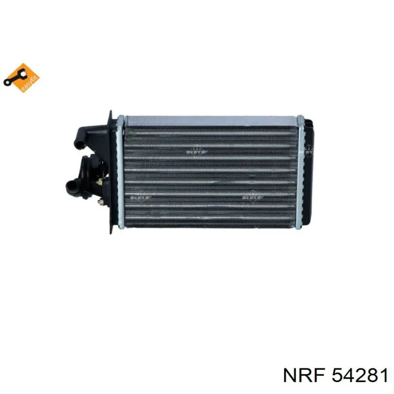 Радиатор печки fiat fiorino 88-01 (фиат фиорино); 7755011 на Fiat Uno 146A