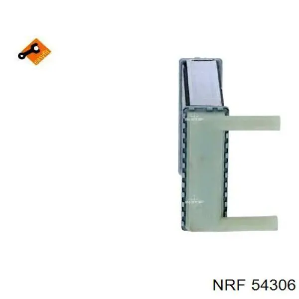 Радіатор пічки (обігрівача), задній 203501 Frey