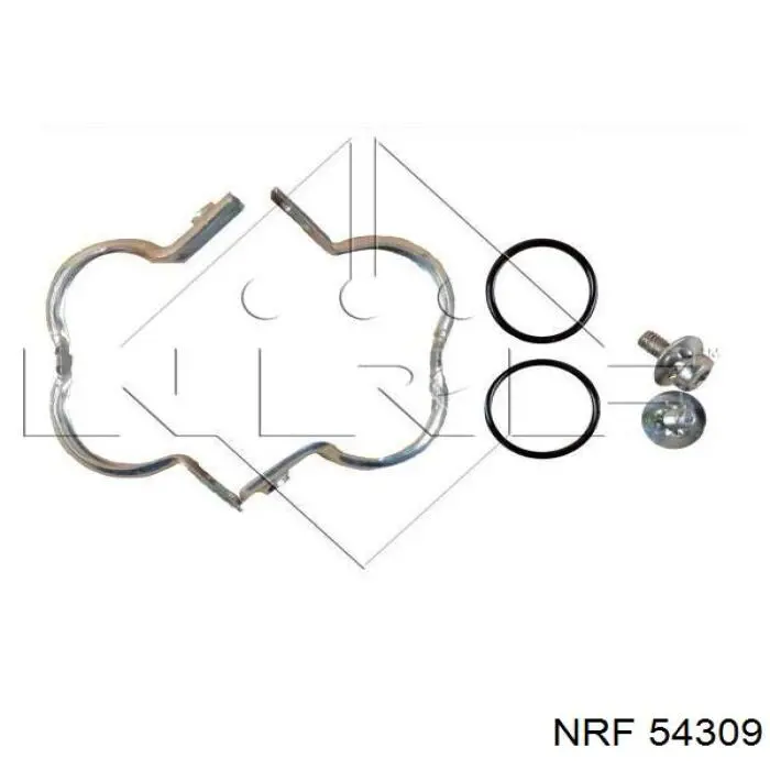 54309 NRF радіатор пічки (обігрівача)