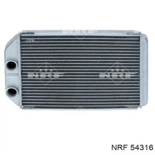 54316 NRF Радіатор опалювача салону