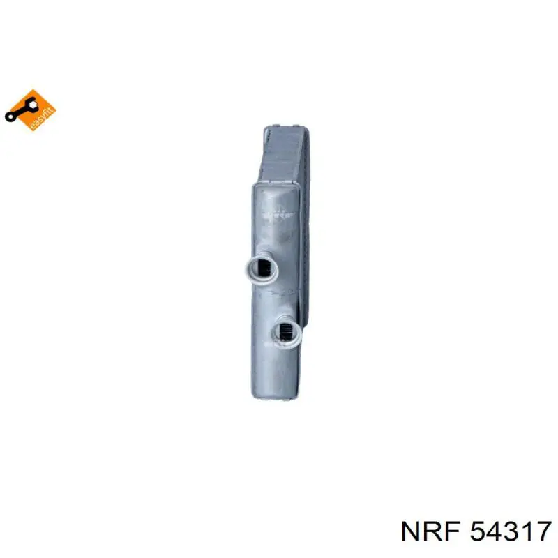 54317 NRF Радіатор опалювача салону