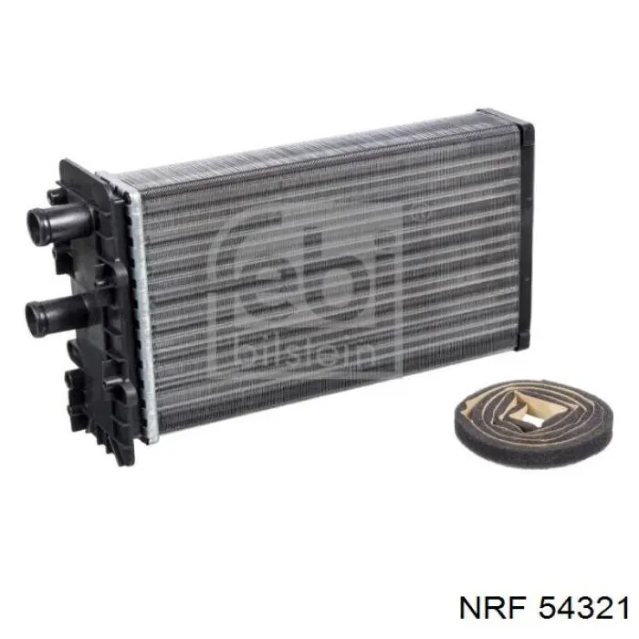 Радіатор пічки (обігрівача), задній NRF 54321 ціна, від 22.31 USD