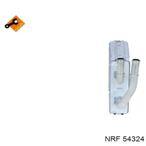 54324 NRF Радіатор опалювача салону