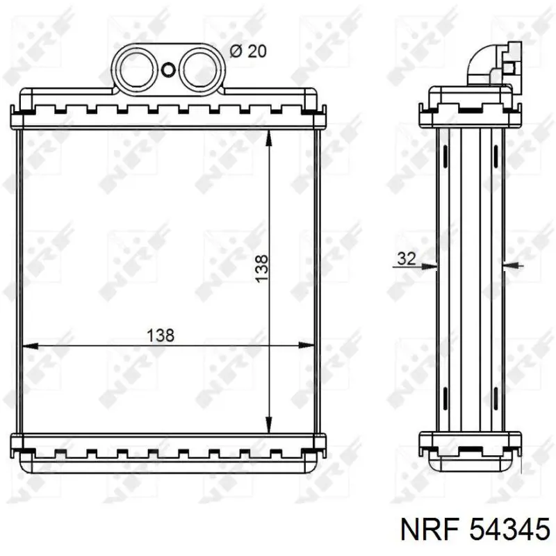 Купити D68002TT Thermotec Теплообмінник