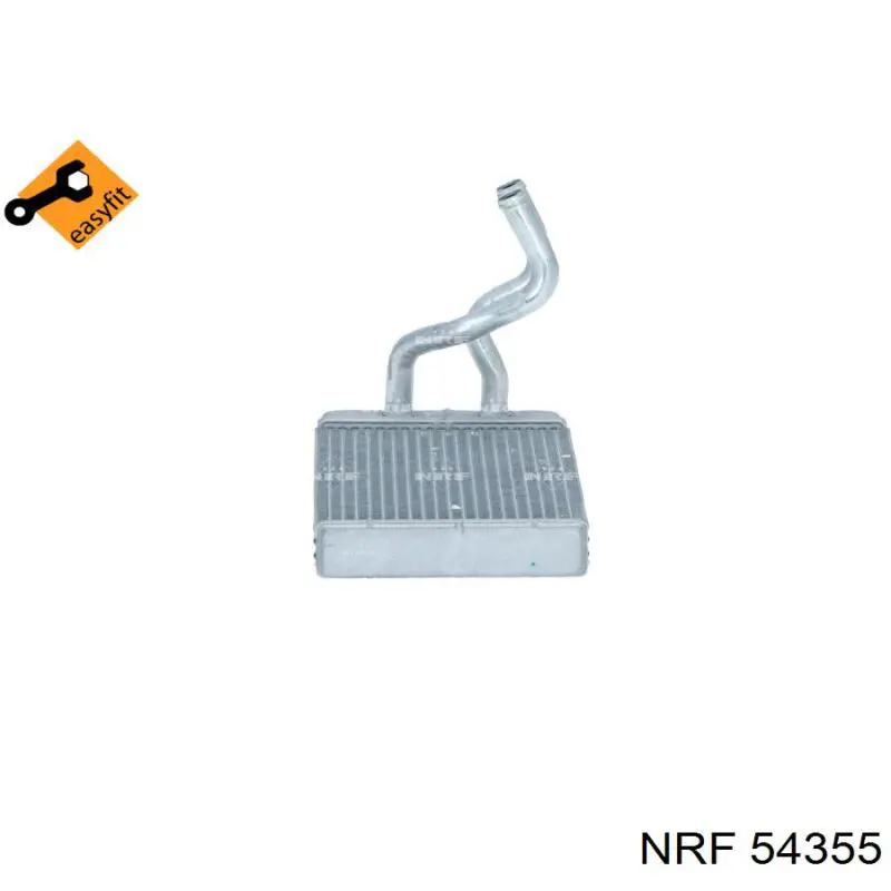 54355 NRF радіатор пічки (обігрівача)