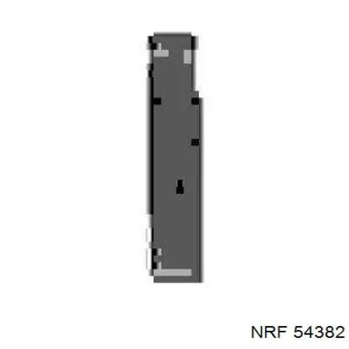 54382 NRF радіатор пічки (обігрівача)