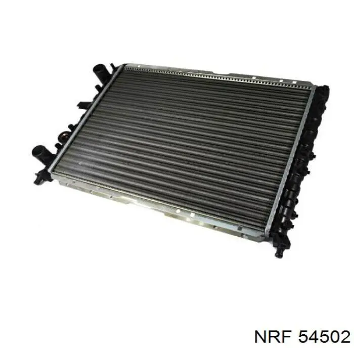 54502 NRF Радіатор охолодження двигуна