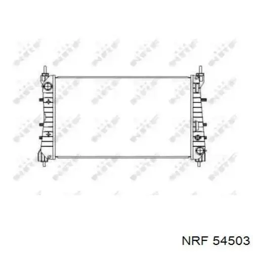 Радіатор основний NRF 54503 ціна, від 74.27 USD