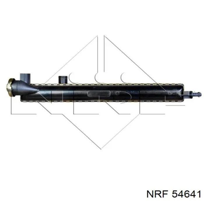 54641 NRF радіатор охолодження двигуна