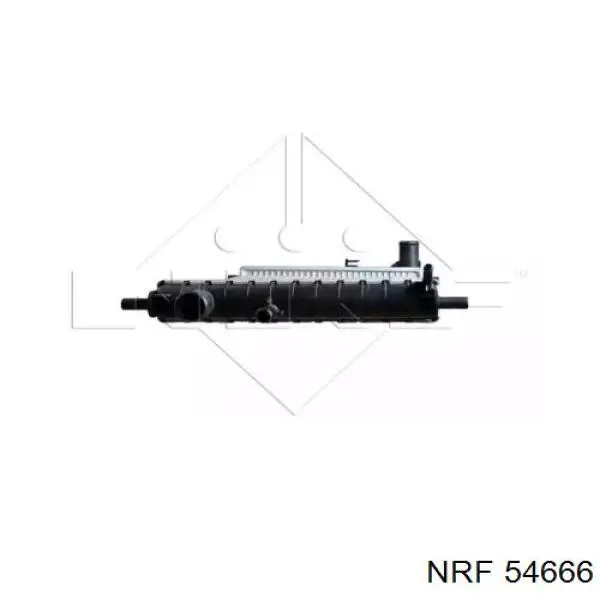 54666 NRF Радіатор охолодження двигуна