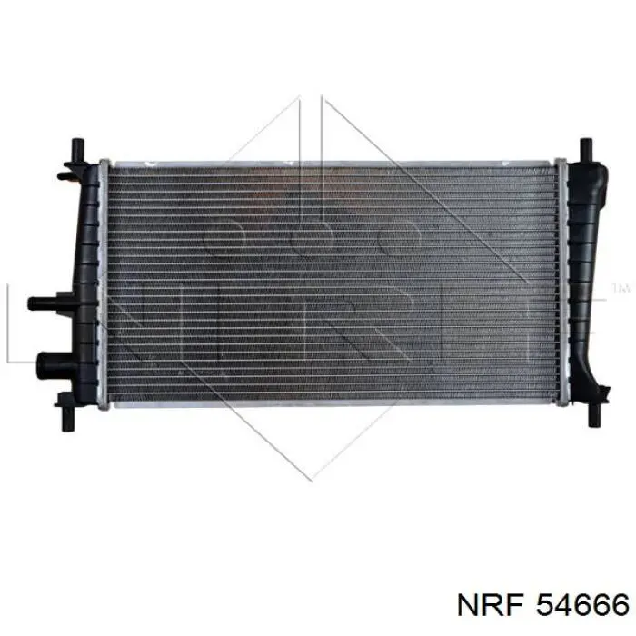 Радіатор основний NRF 54666 ціна, від 37.13 USD